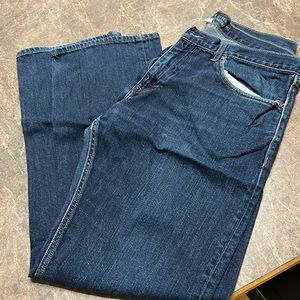 Banana Republic 35x32 vintage straight blue jeans-like new